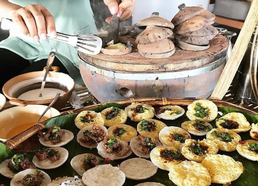 Quán bánh căn Hải Ninh Thuận