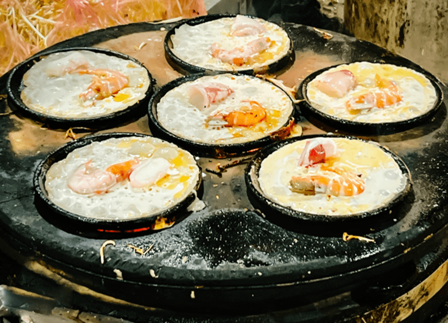 Nguyên liệu bánh căn bánh xèo Ninh Thuận