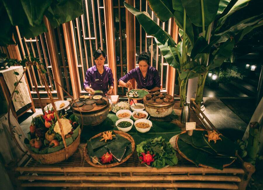 Thưởng thức ẩm thực phong phú ở resort Amanoi Ninh Thuận