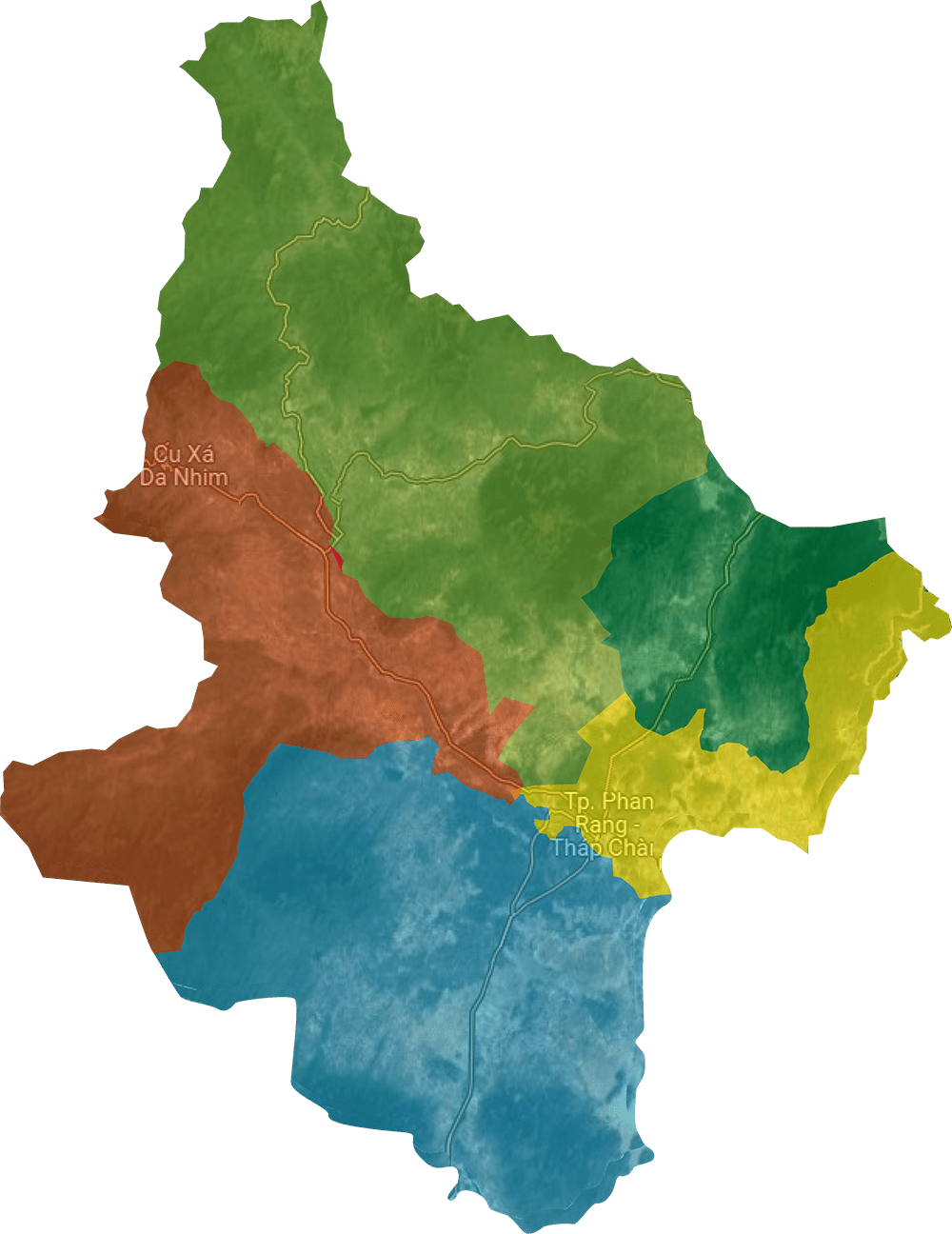 Bản đồ Ninh Thuận