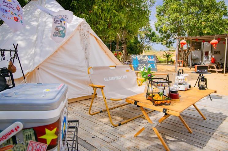 Trải nghiệm Camping tại Mũi Dinh