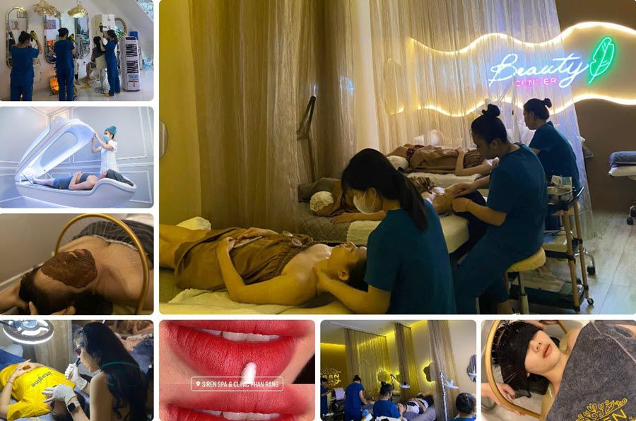 Các dịch vụ tại Siren Spa & Clinic - Ninh Thuận