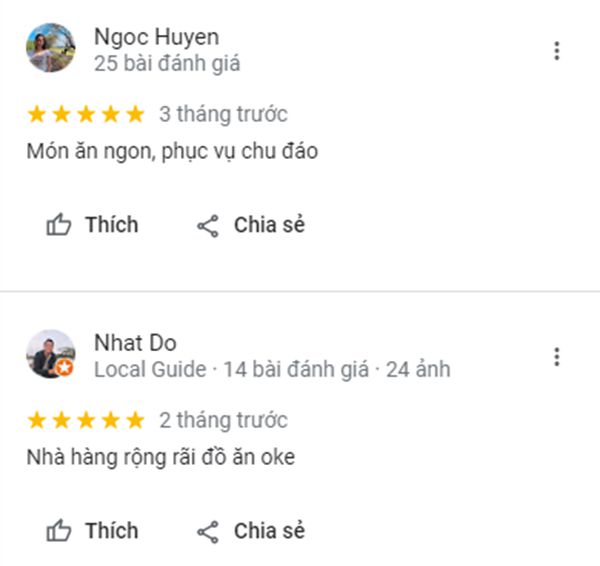 Tổng hợp một số phản hồi của khách hàng về sảnh cưới Hương Nguyễn - Phan Rang