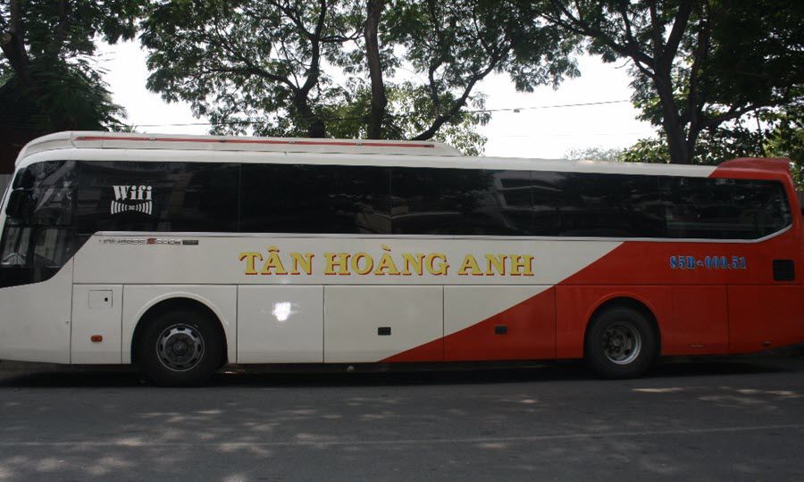 Nhà xe Tân Hoàng ANh tuyến Phan Rang - Sài Gòn