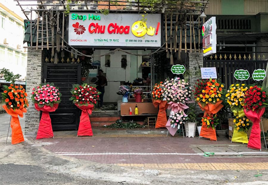 Shop hoa Chu Choa ở Phan Rang - Ninh Thuận