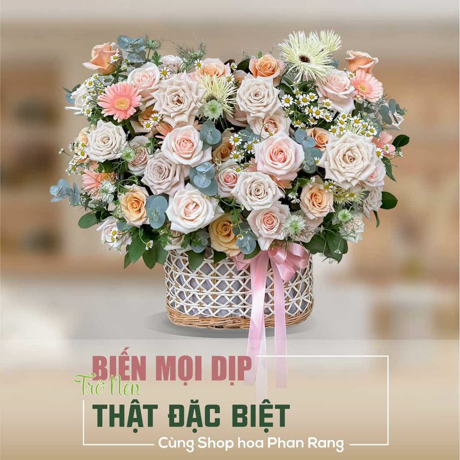 Shop hoa tươi Phan Rang – Nét đẹp tinh khiết từ thiên nhiên