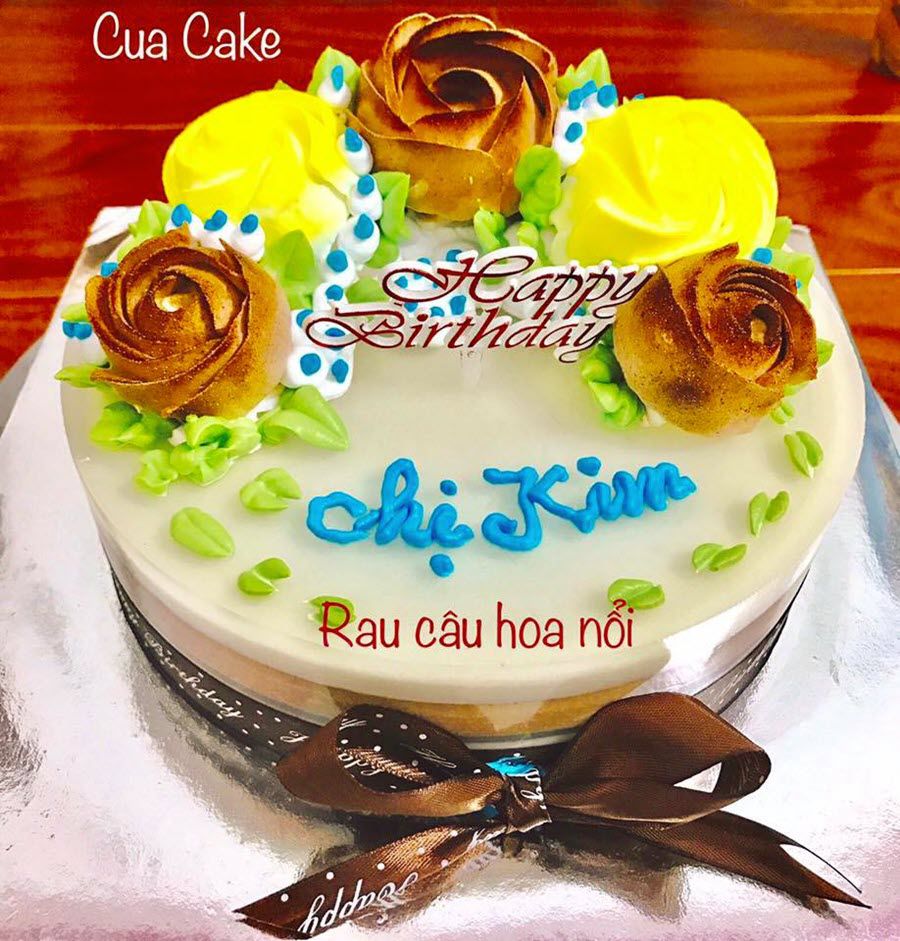 Tiệm bánh Cua Cake – Bí quyết tạo nên ngày Sinh nhật đáng nhớ