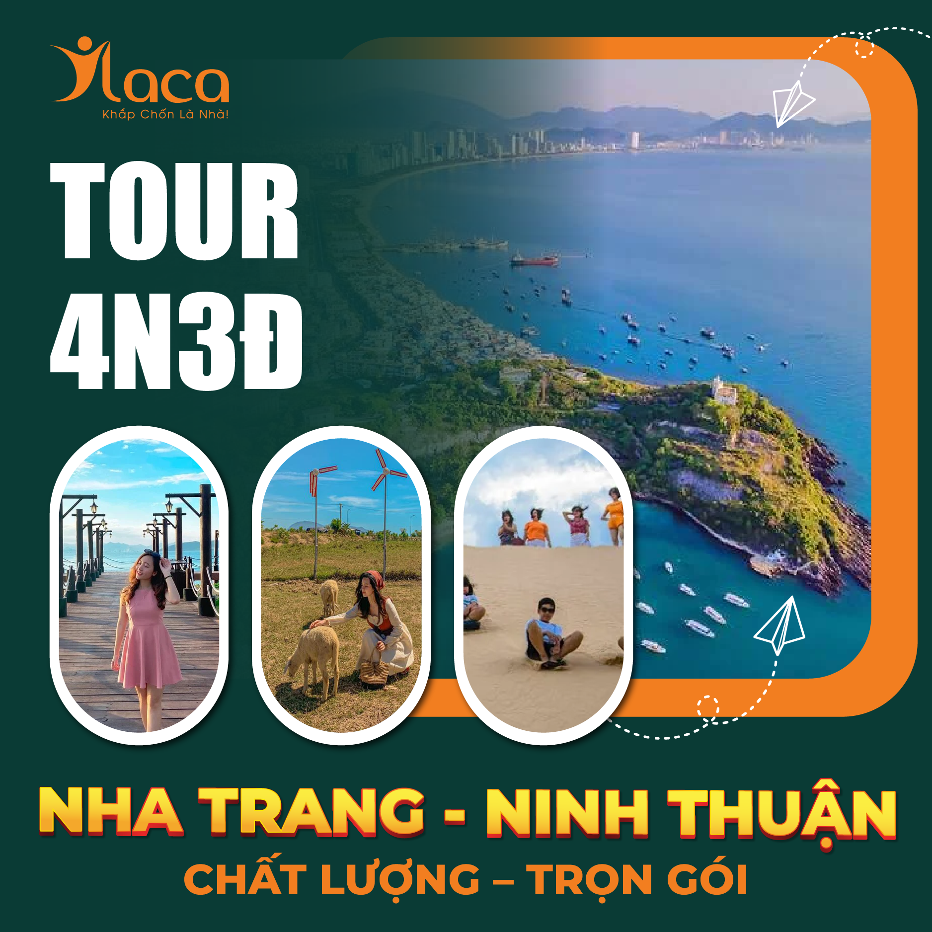 TOUR NHA TRANG – NINH THUẬN 4 NGÀY 3 ĐÊM [CHẤT LƯỢNG – TRỌN GÓI]