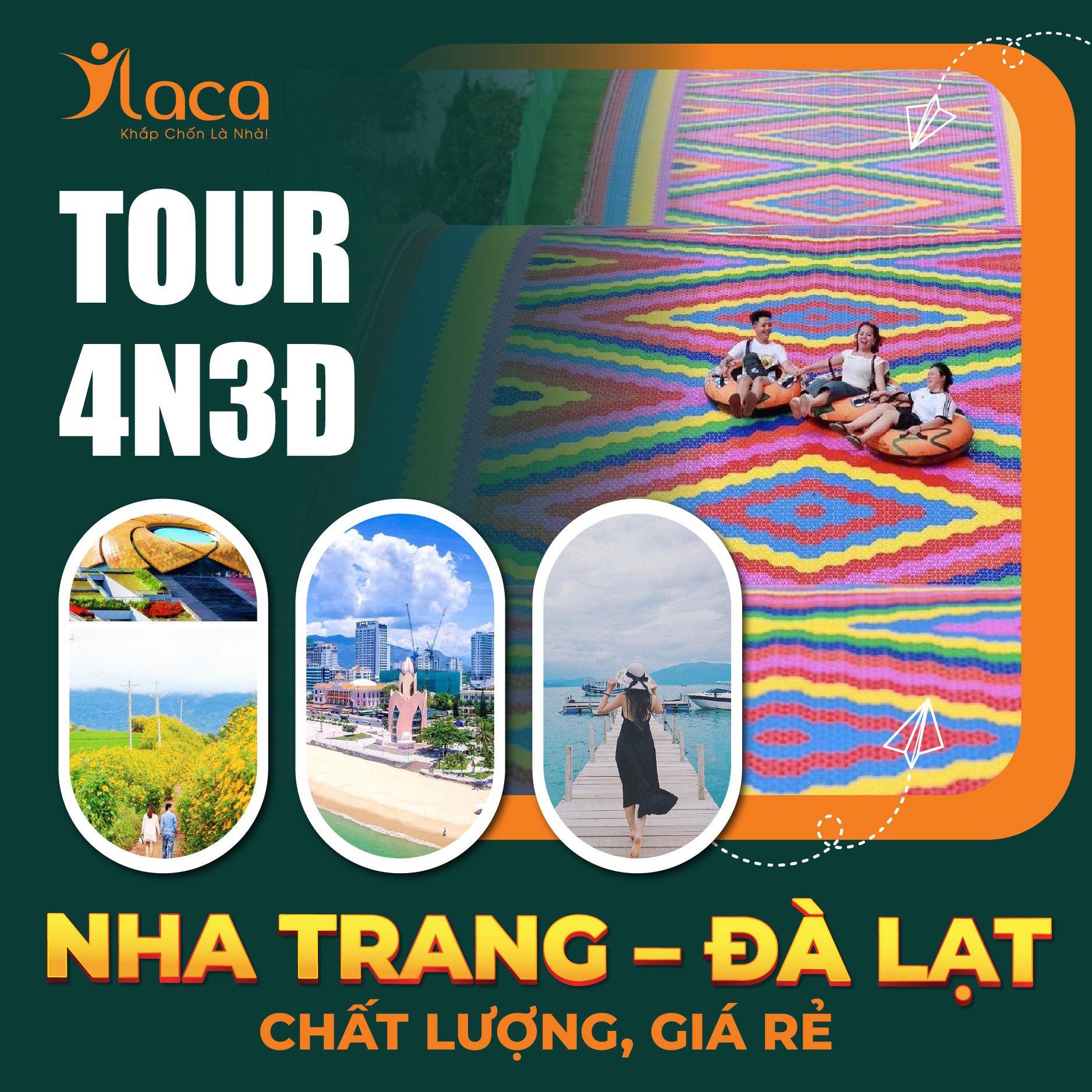 Tour Du Lịch Nha Trang – Đà Lạt 4 Ngày 3 Đêm Chất Lượng, Giá Rẻ