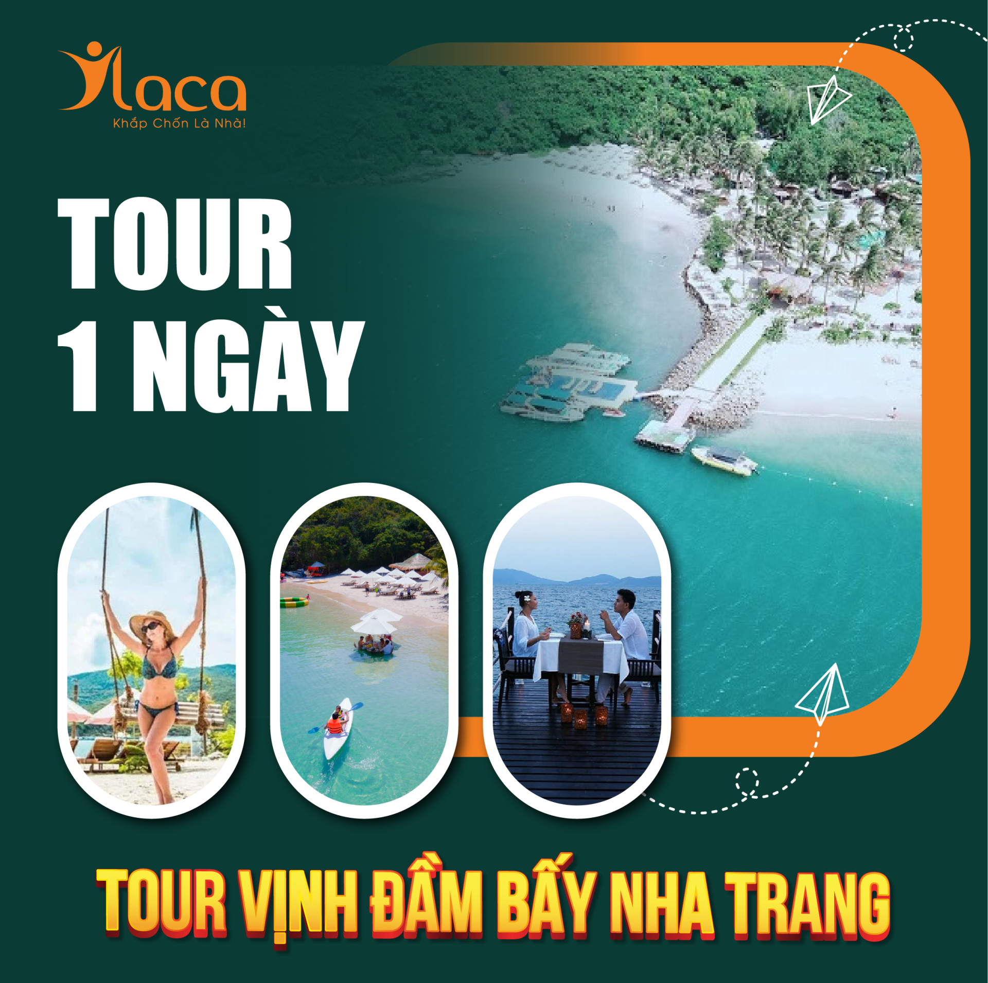 TOUR NHA TRANG 1 NGÀY: TOUR VỊNH ĐẦM BẤY NHA TRANG