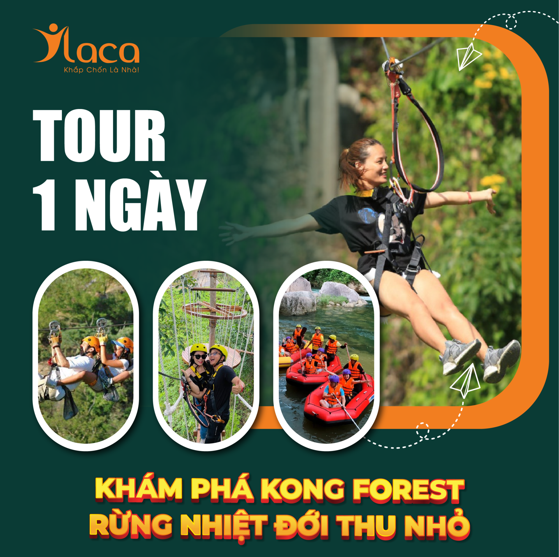 Tour Nha Trang 1 Ngày: Khám Phá Kong Forest – Rừng Nhiệt Đới Thu Nhỏ