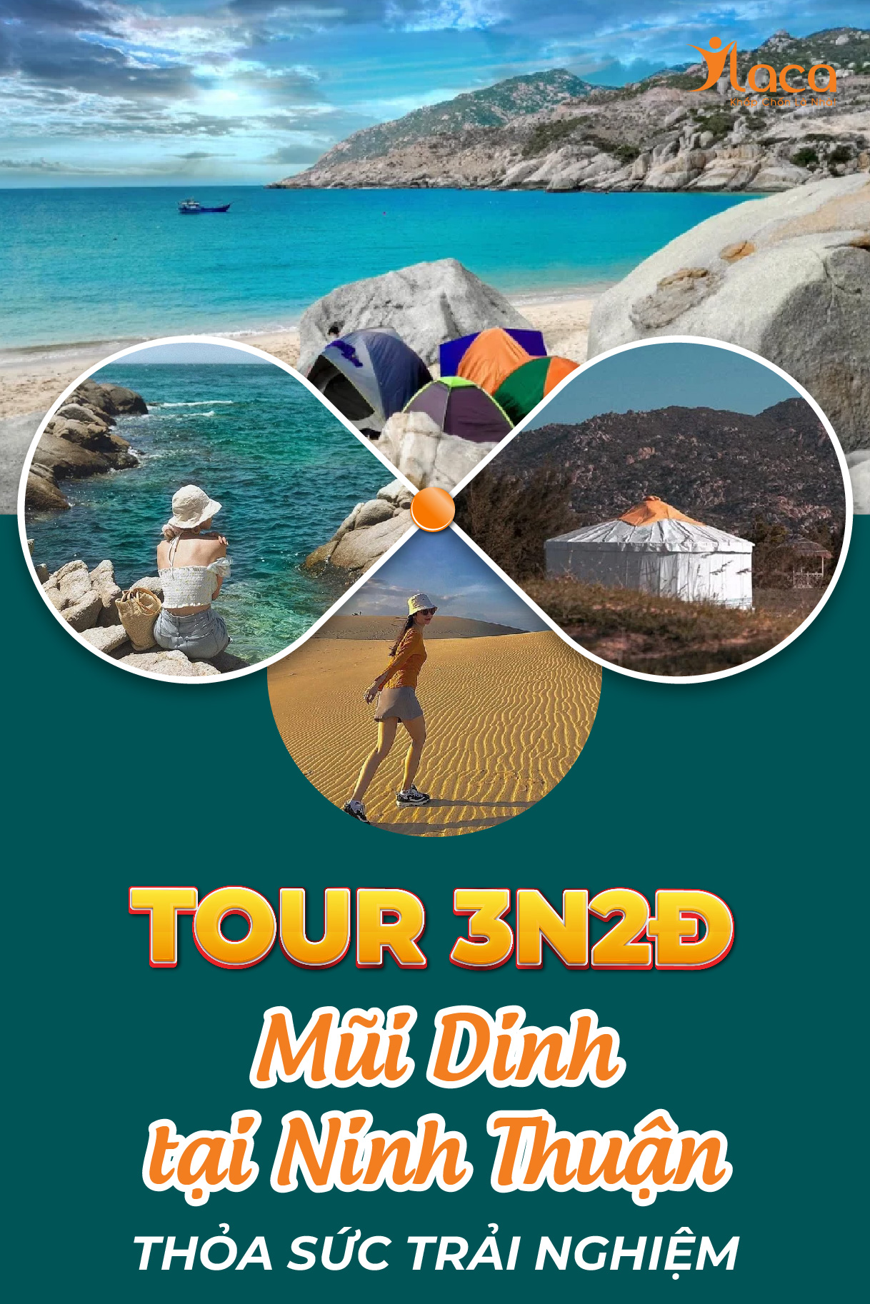 THỎA SỨC TRẢI NGHIỆM TOUR MŨI DINH 3 NGÀY 2 ĐÊM TẠI NINH THUẬN