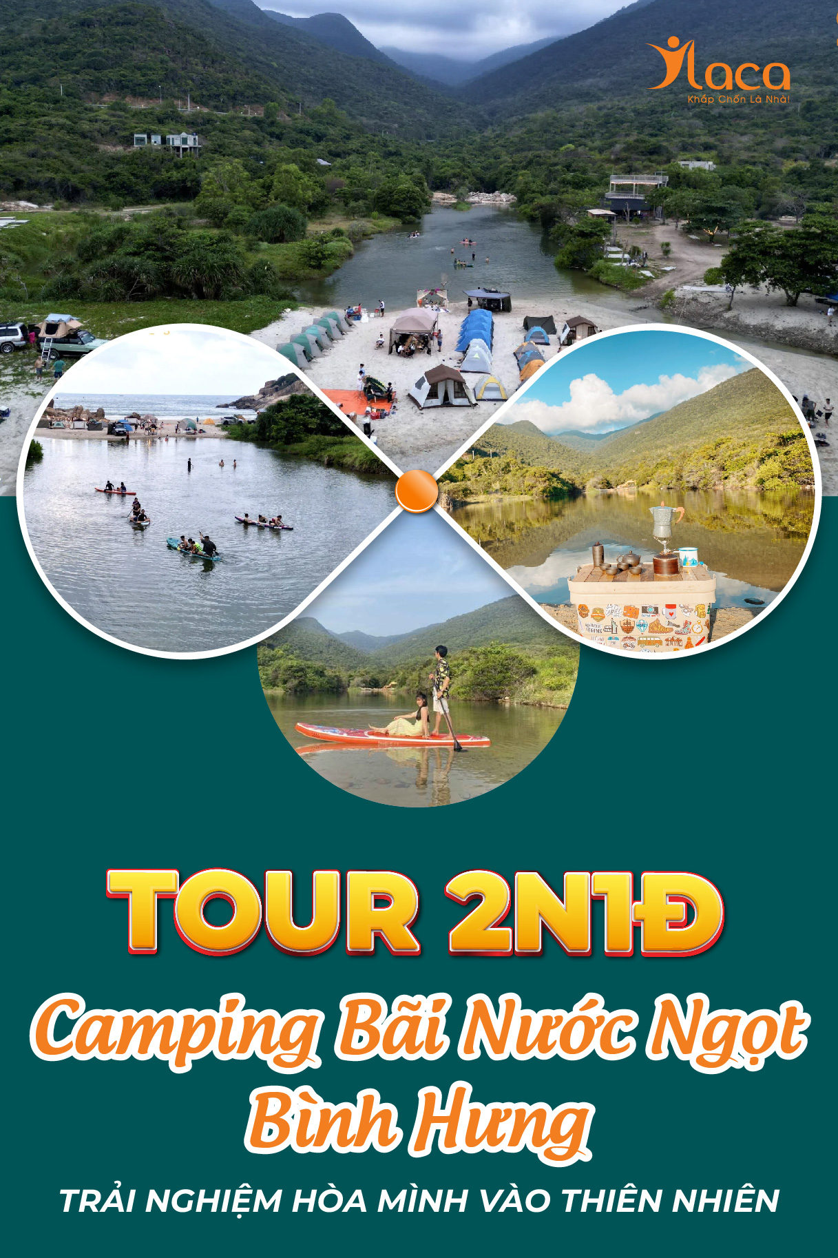 Tour Camping Bãi Nước Ngọt Bình Hưng 2 Ngày 1 Đêm: Trải Nghiệm hòa mình vào thiên nhiên