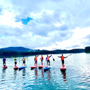 Tour chèo SUP Hồ Tuyền Lâm cực chill