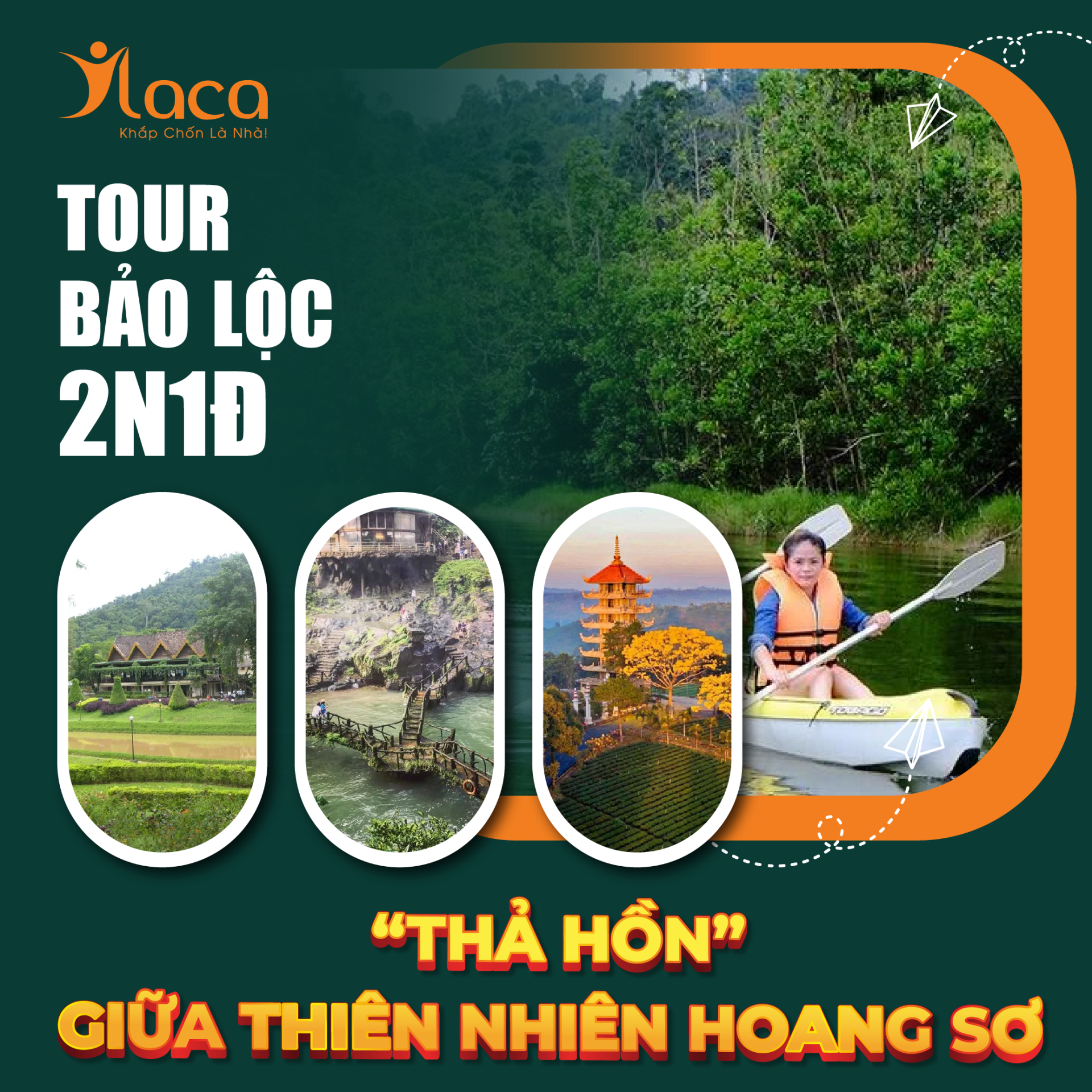 TOUR 2 NGÀY 1 ĐÊM “THẢ HỒN” GIỮA THIÊN NHIÊN HOANG SƠ CỦA BẢO LỘC