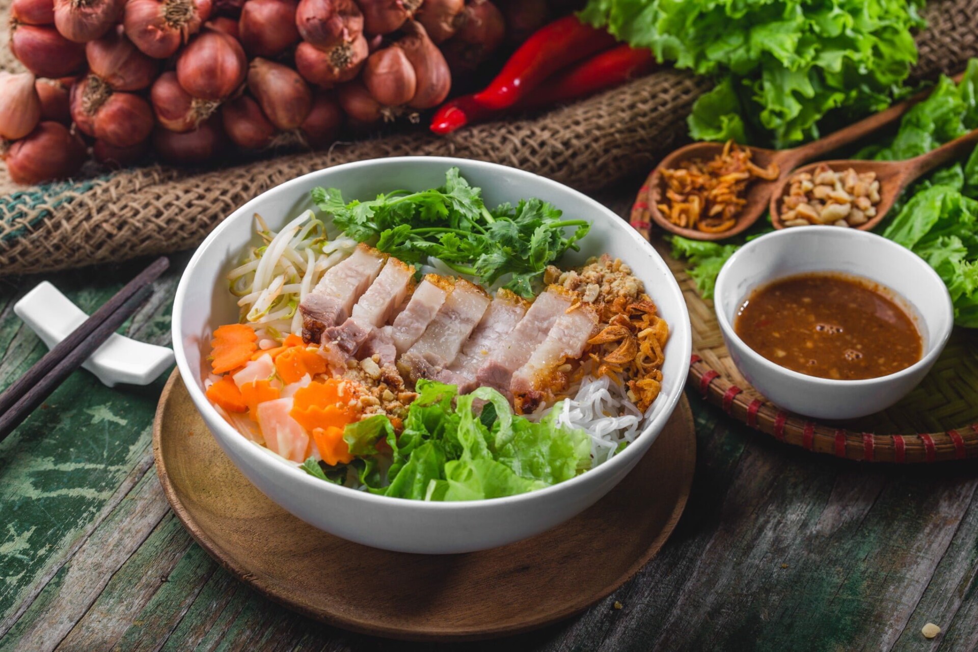 Bún mắm nêm Đà Nẵng