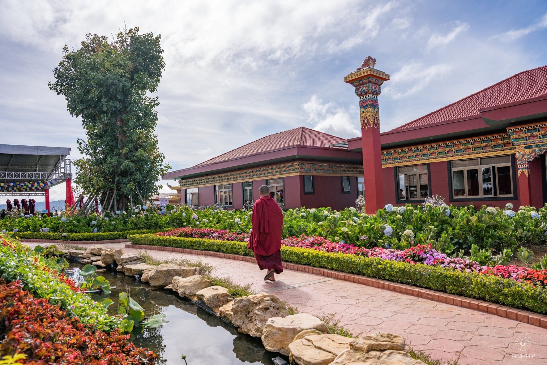 Nhà Tịnh tại Samten Hills Đà Lạt