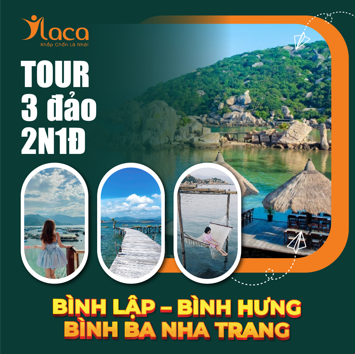 TOUR 3 ĐẢO BÌNH LẬP – BÌNH HƯNG – BÌNH BA NHA TRANG 2 NGÀY 1 ĐÊM