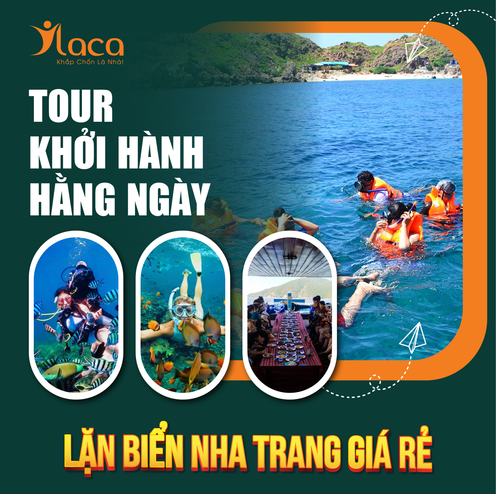 Tour Lặn Biển Nha Trang Giá Rẻ Khởi Hành Hằng Ngày