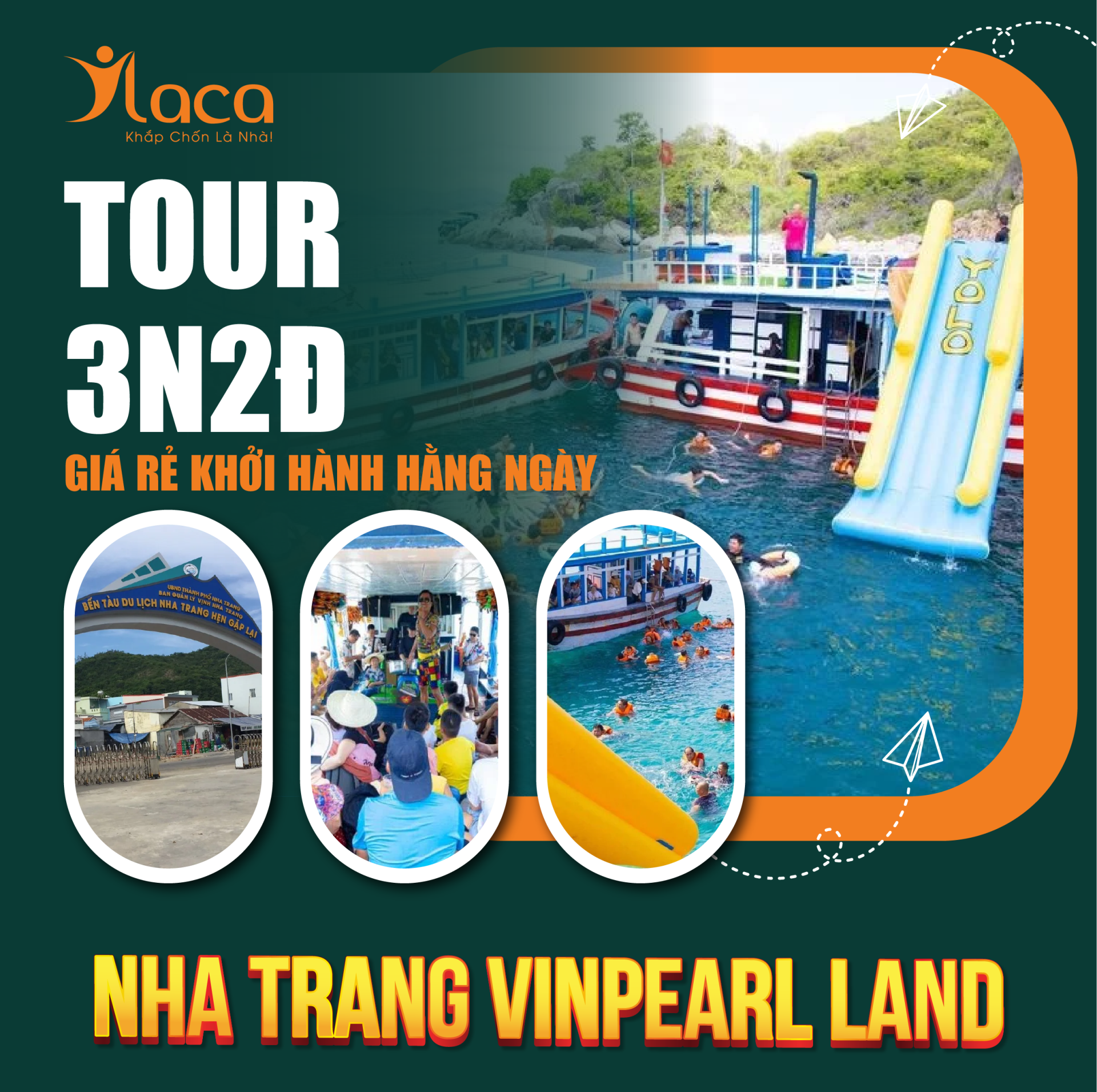 Tour Du Lịch Nha Trang Vinpearl Land 3 Ngày 2 Đêm Giá Rẻ Khởi Hành Hằng Ngày