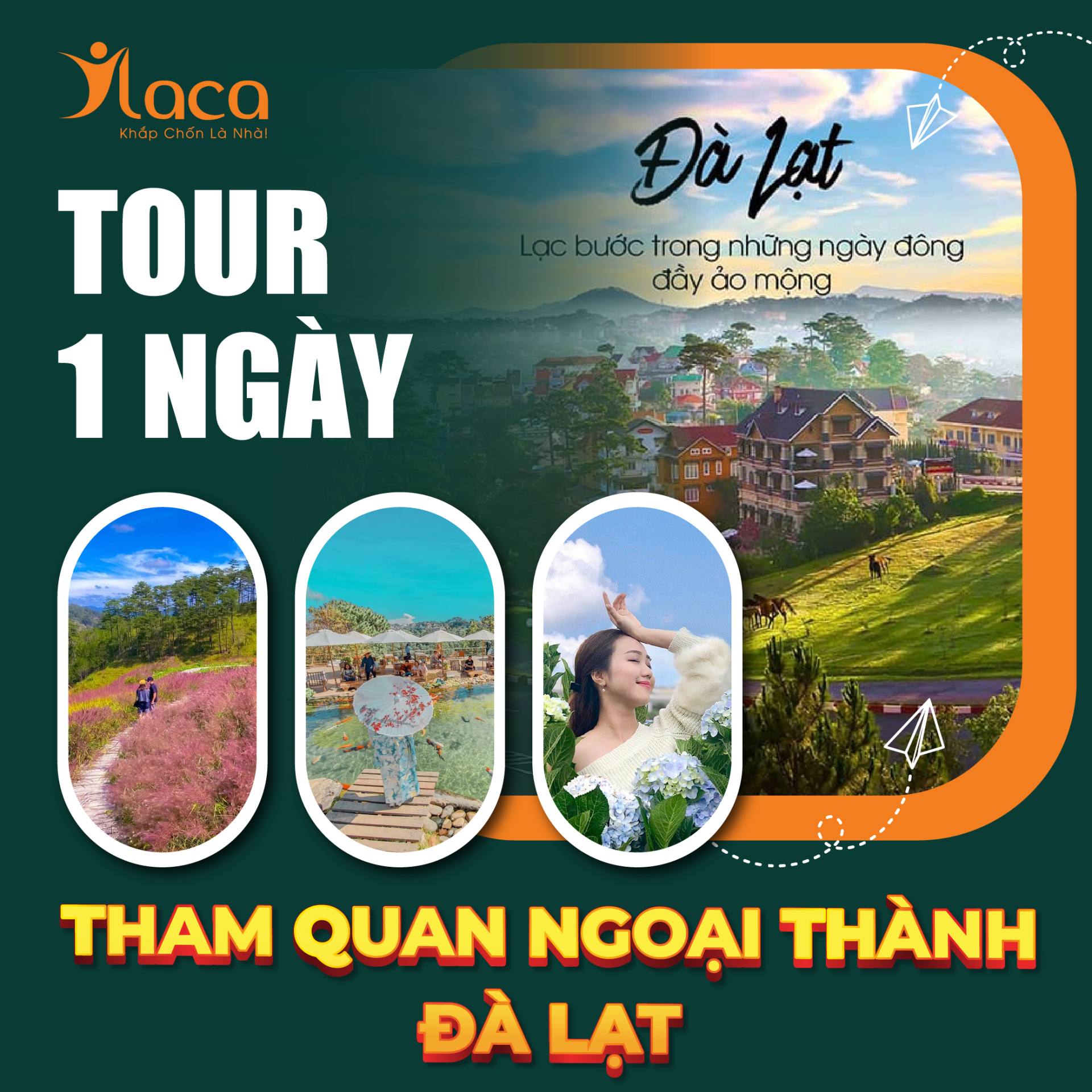 Tour tham quan ngoại thành Đà Lạt 1 ngày lịch trình hợp lý