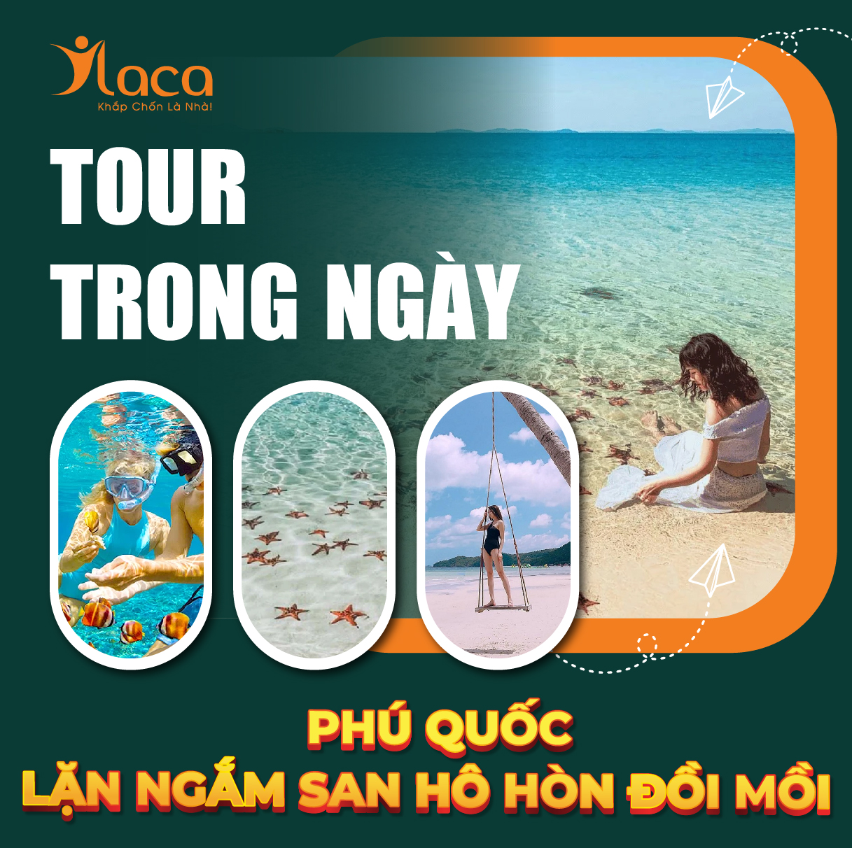 Tour Trong Ngày Phú Quốc – Lặn Ngắm San Hô Hòn Đồi Mồi