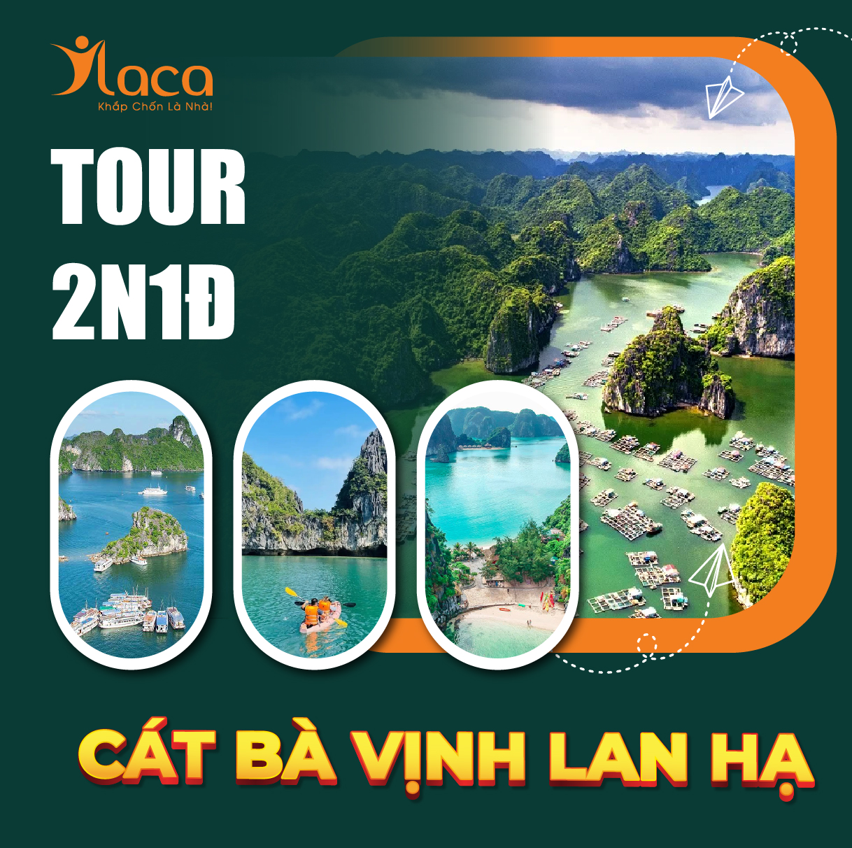 Tour Cát Bà Vịnh Lan Hạ 2 Ngày 1 Đêm