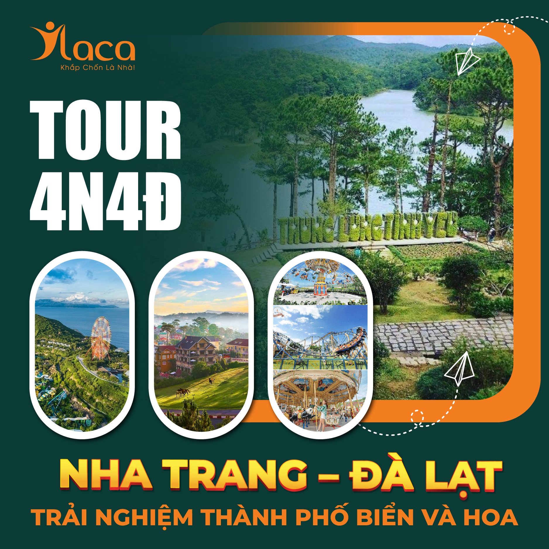 Tour Nha Trang – Đà Lạt 4 Ngày 4 Đêm: Trải Nghiệm Thành Phố Biển và Hoa