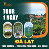 TOUR DU LỊCH ĐÀ LẠT 1 NGÀY: THÁC DATANLA – THIỀN VIỆN TRÚC LÂM – ĐỒI ROBIN