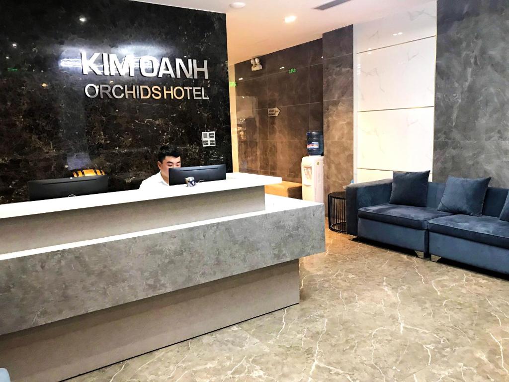 Quầy lễ tân Kim Oanh Orchids Hotel Đà Lạt