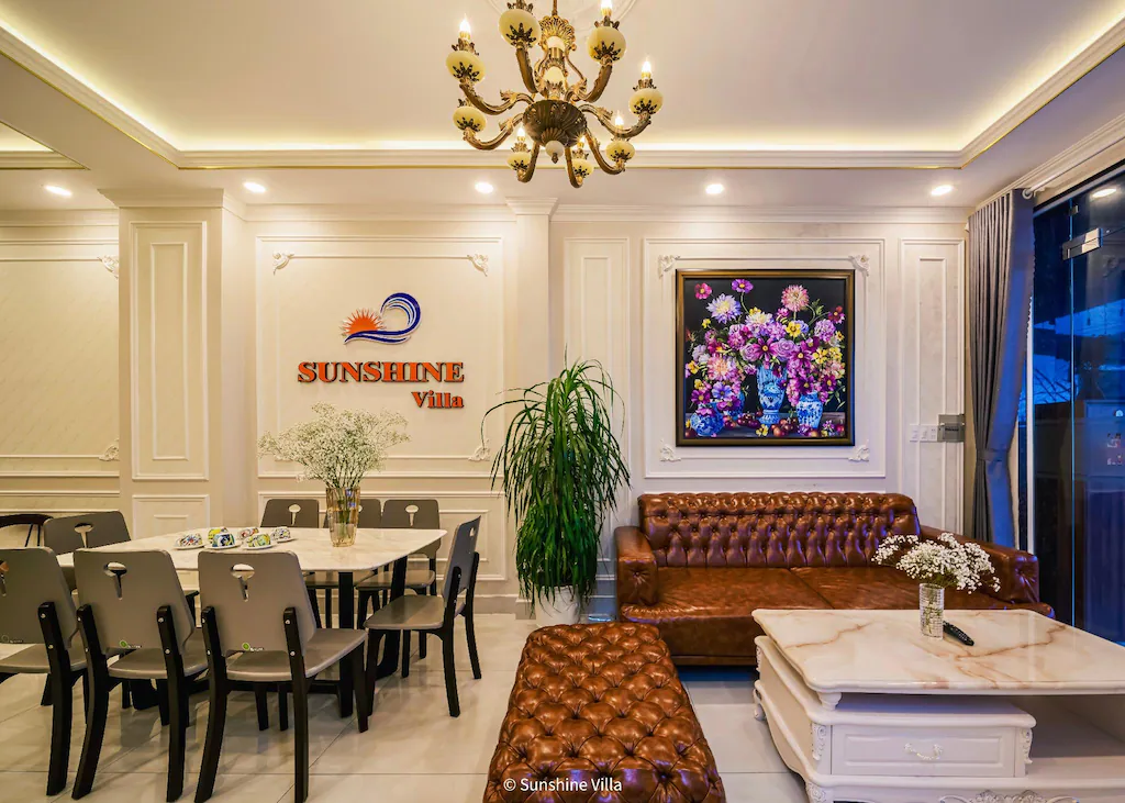 Sảnh Sunshine Villa Đà Lạt