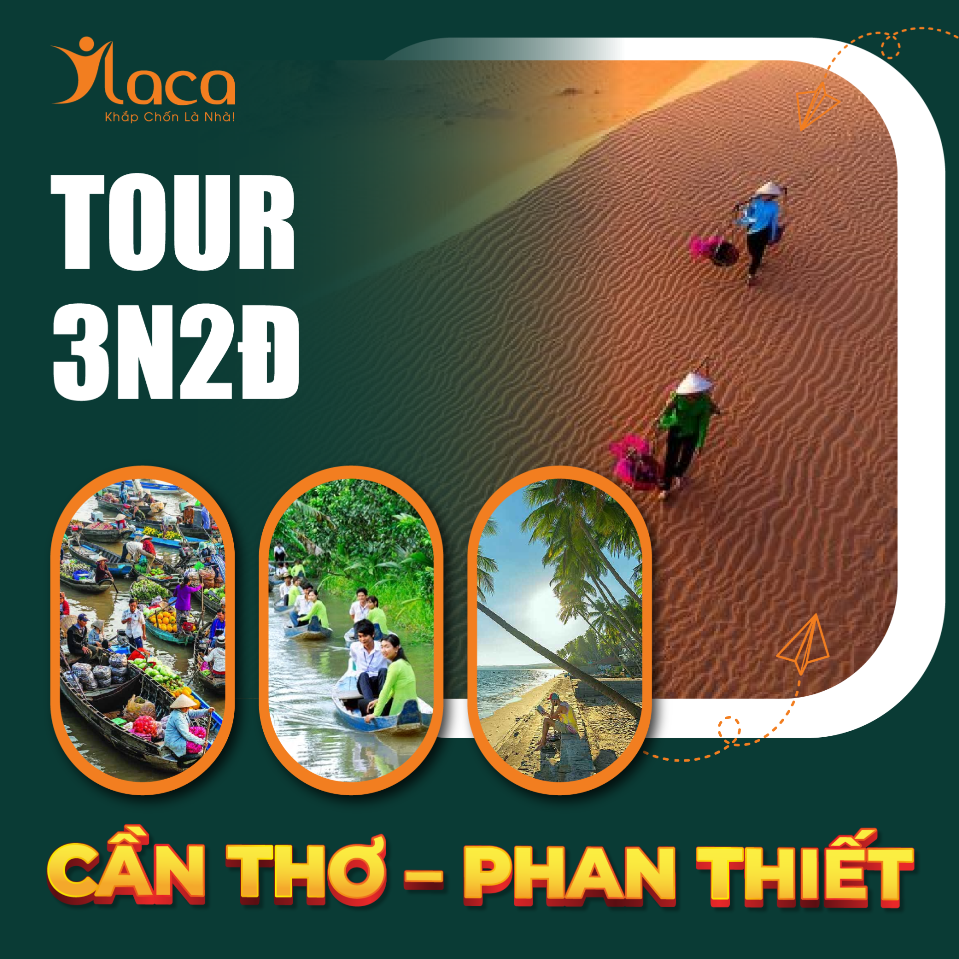 Tour Cần Thơ – Phan Thiết 3 ngày 2 đêm