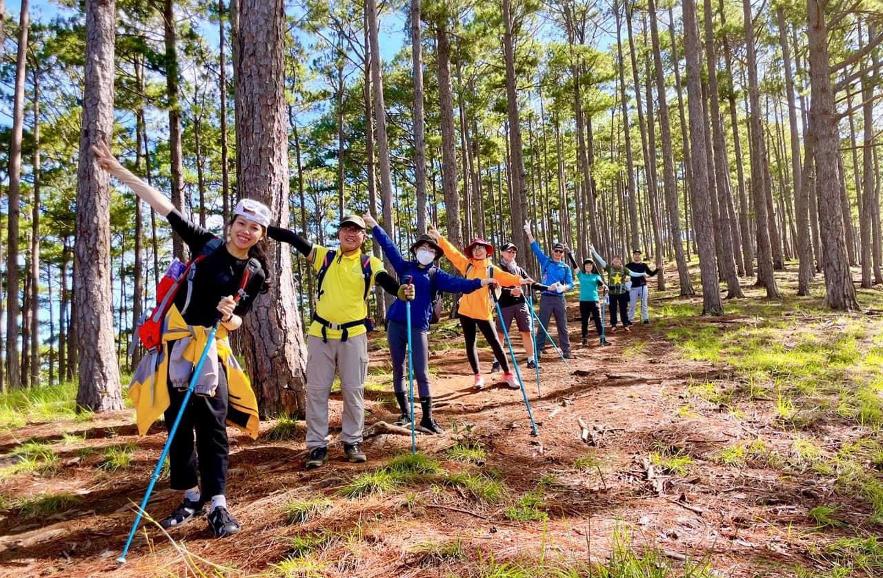 Trekking trong Vườn Quốc gia Bidoup - Núi Bà