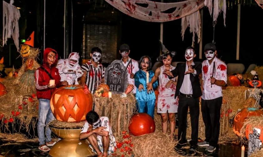 Kịch bản tổ chức halloween cần định thời gian và địa điểm tổ chức