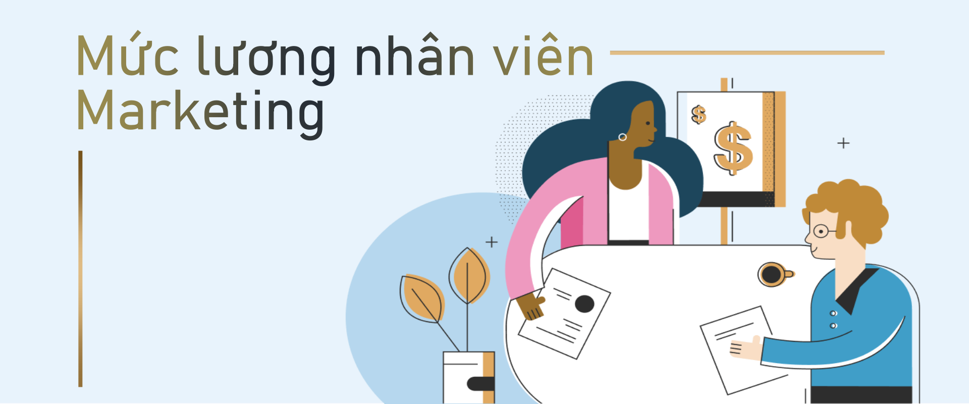 Mức lương trung bình của nhân viên Marketing