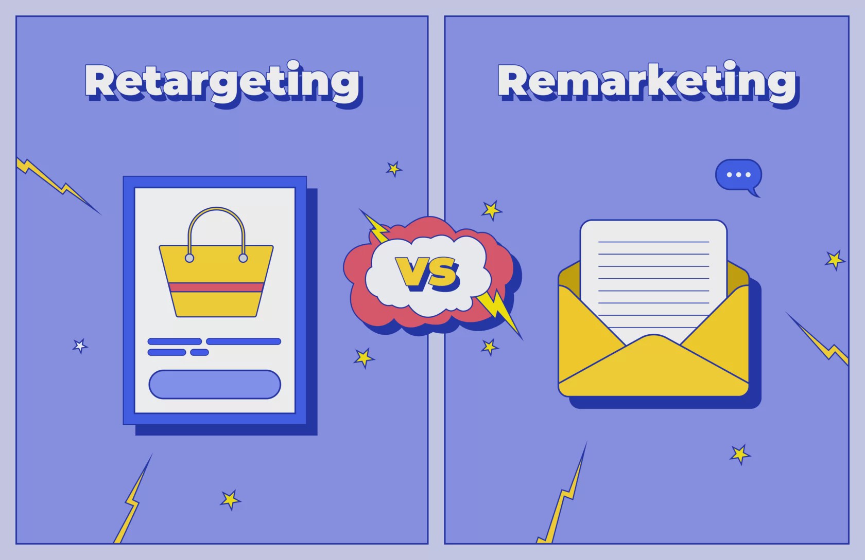 Sự khác biệt giữa remarketing và Retargeting