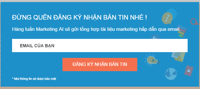 Tạo danh sách email người nhận