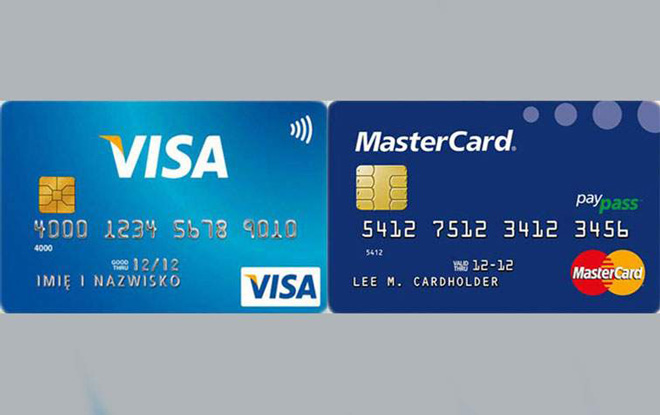 Thẻ Mastercard Credit (thẻ tín dụng visa)