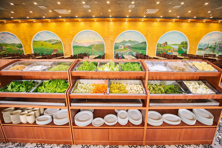 Green Bean Buffet Rau Đà Lạt