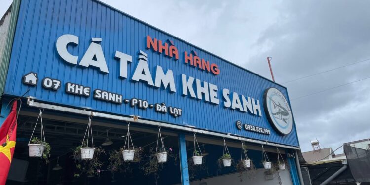 Nhà Hàng Cá Tầm Khe Sanh – Các Món Cá Tầm Ngon