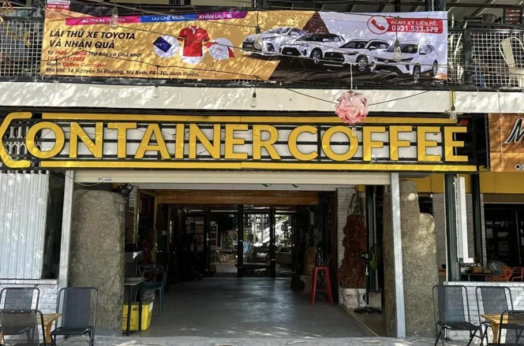 Check In Quán cà phê Container Ninh Thuận độc đáo hút hồn du khách!