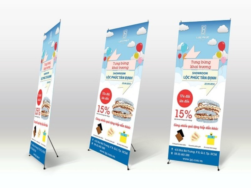 THIẾT KẾ STANDEE TẠI BẢO LỘC